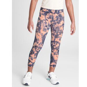 Athleta Girl Printed Chit Chat Capri *Tie Dye
